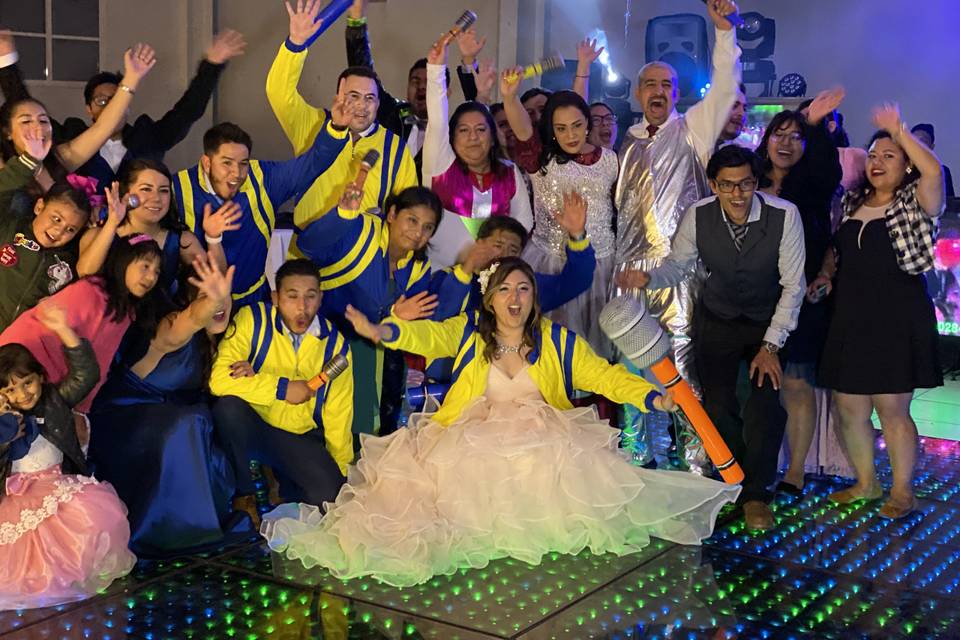 Baile Montaje Equipo Diamante