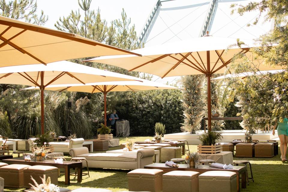 Jardin para coctel