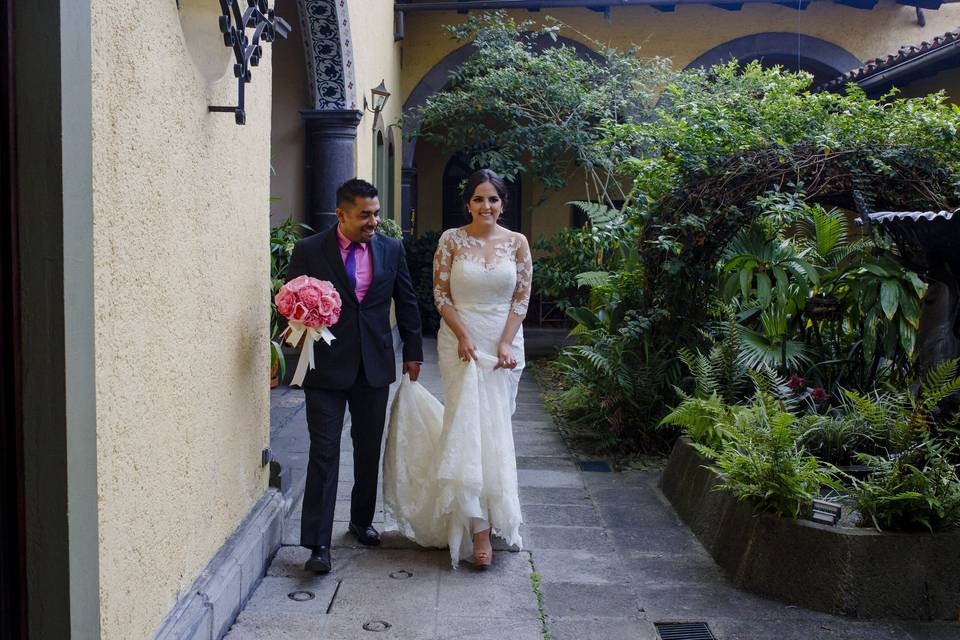 Camino al encuentro de novios