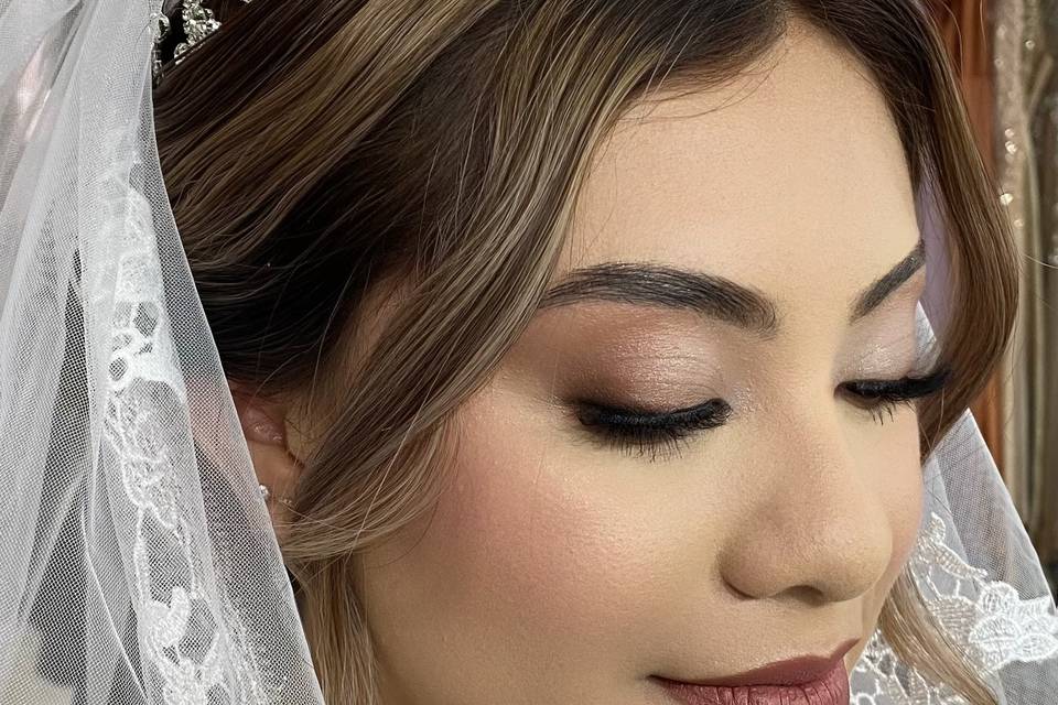 Novia “tonos neutros”