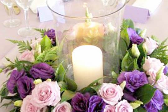 Coronas centros de mesa