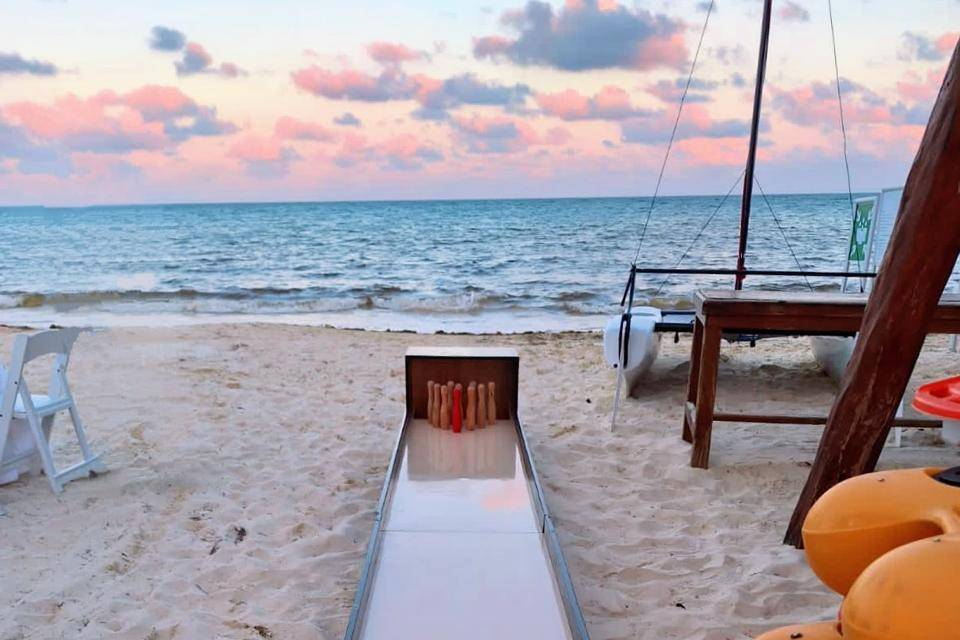 Boliche gigante de lujo