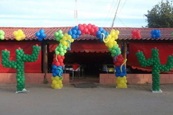 Decoración con globos