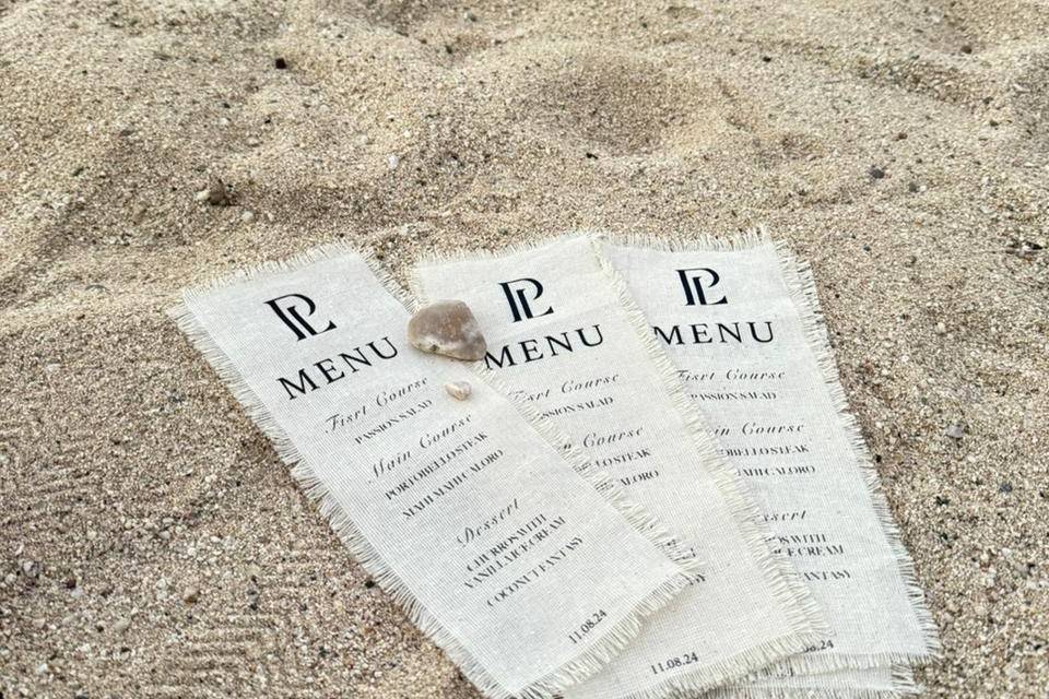 Menú personalizado