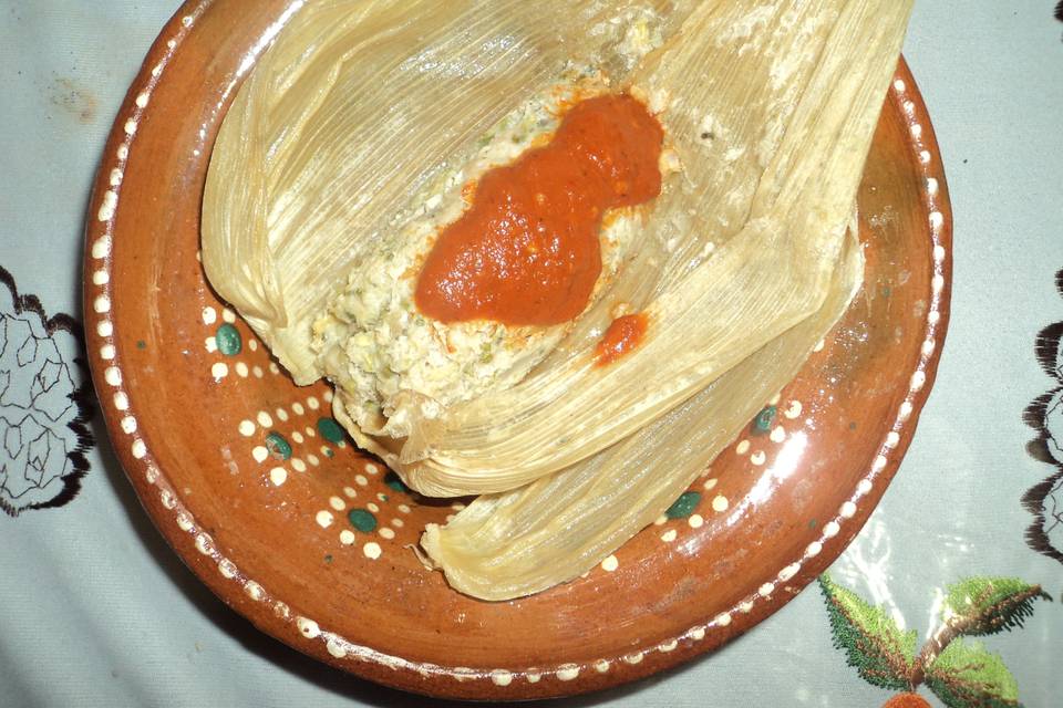 Tamal Tlapique (carne)