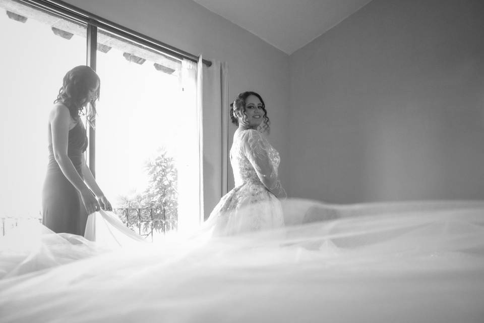 El vestido de la novia