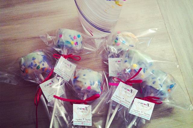 Cakepops arcoiris