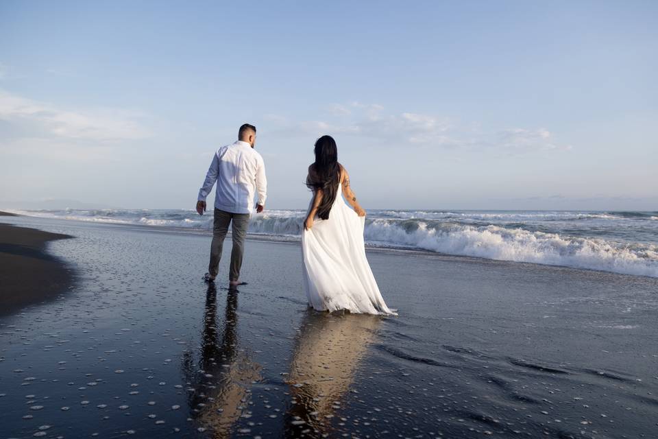 Trash the dress