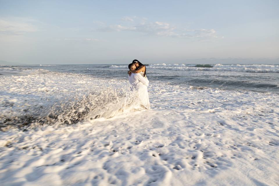 Trash the dress