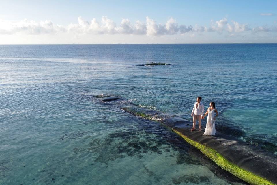 Amor en la Riviera Maya