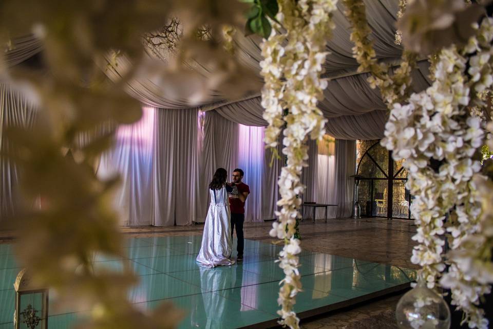 Ensayo en el salón