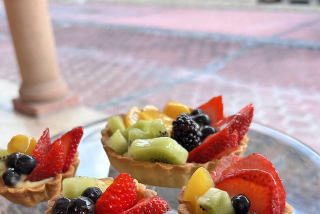 Mini tartas de fruta