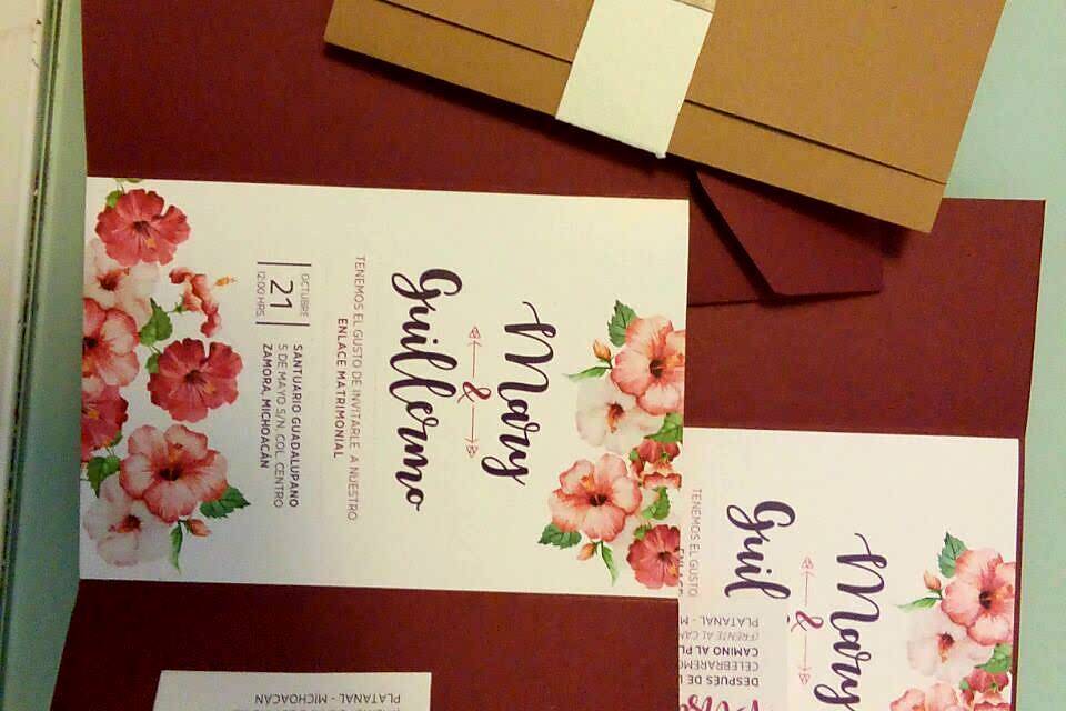 Diseño de invitaciones