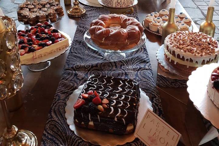 Mesa de pasteles