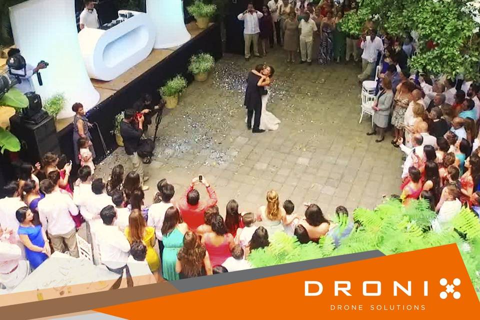 Boda en el jardín