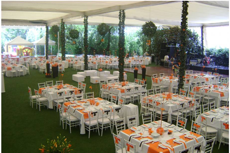 Menús y mobiliario para eventos