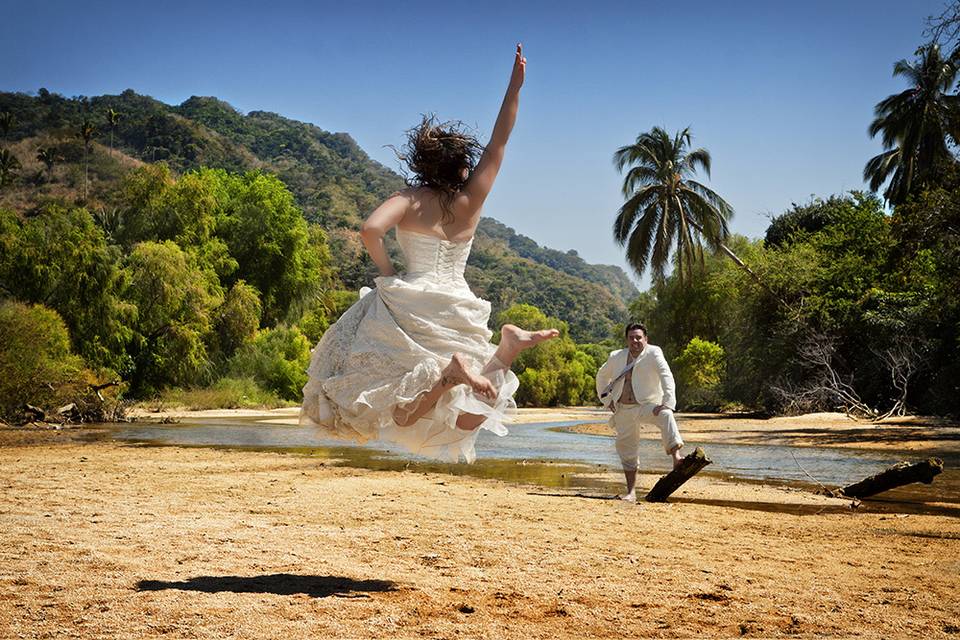 Trash the dress