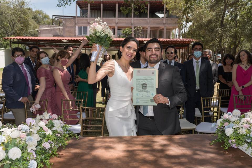 Acta de boda civil