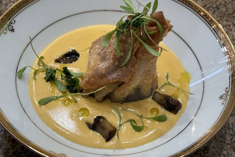 Crema flor de calabaza