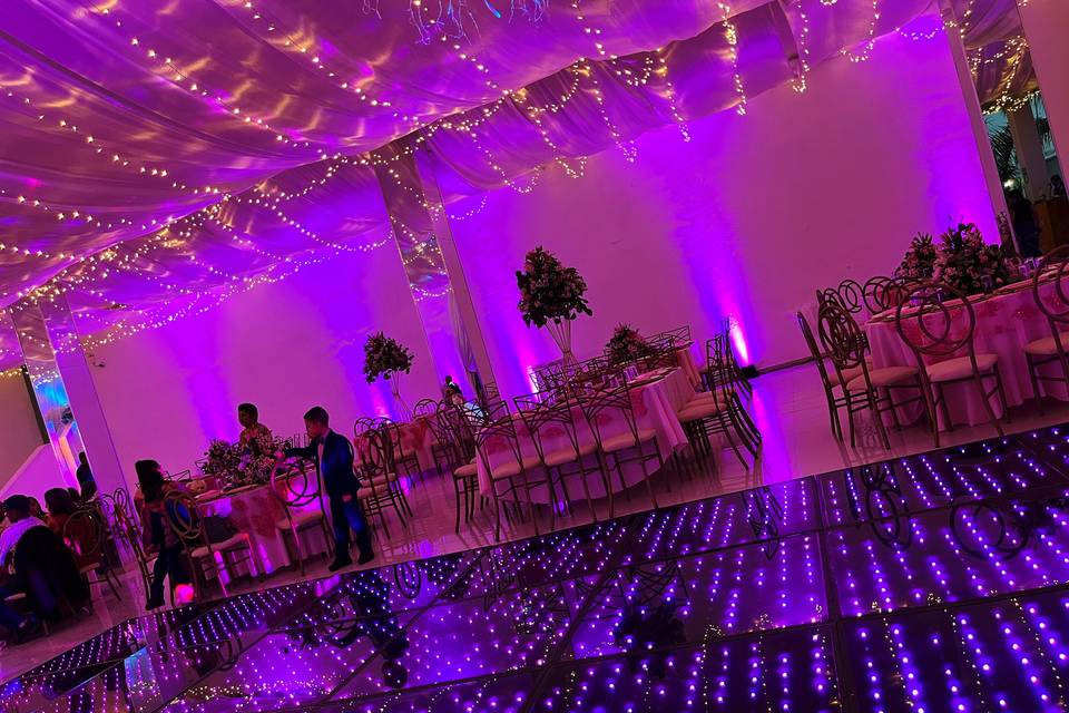 Pista de baile led