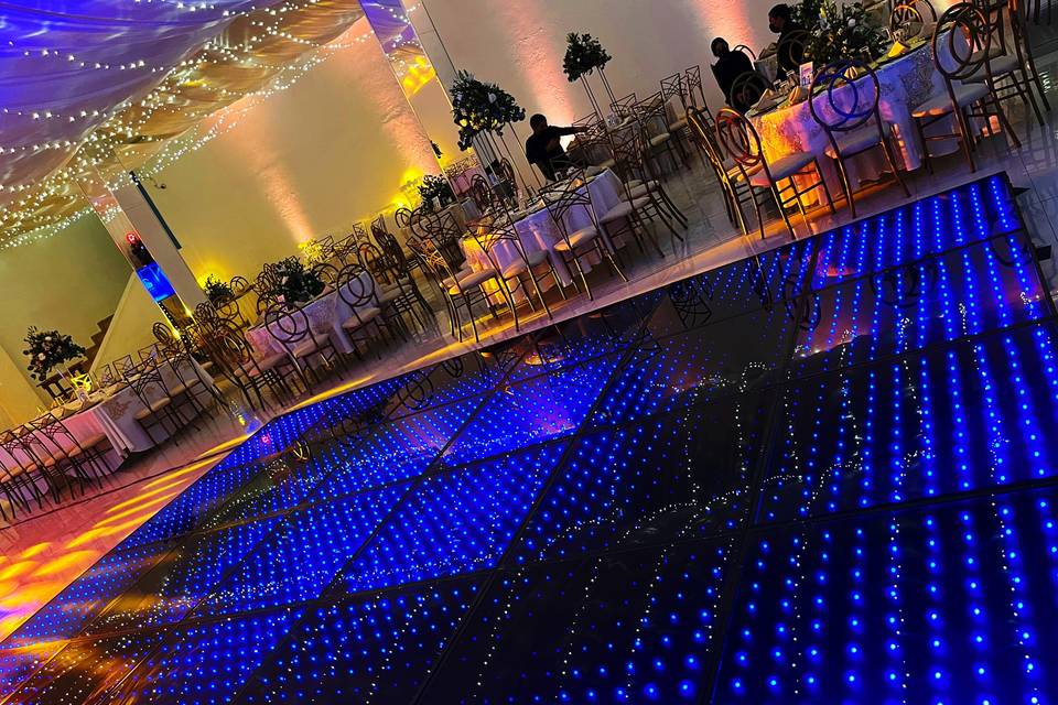 Pista de baile led