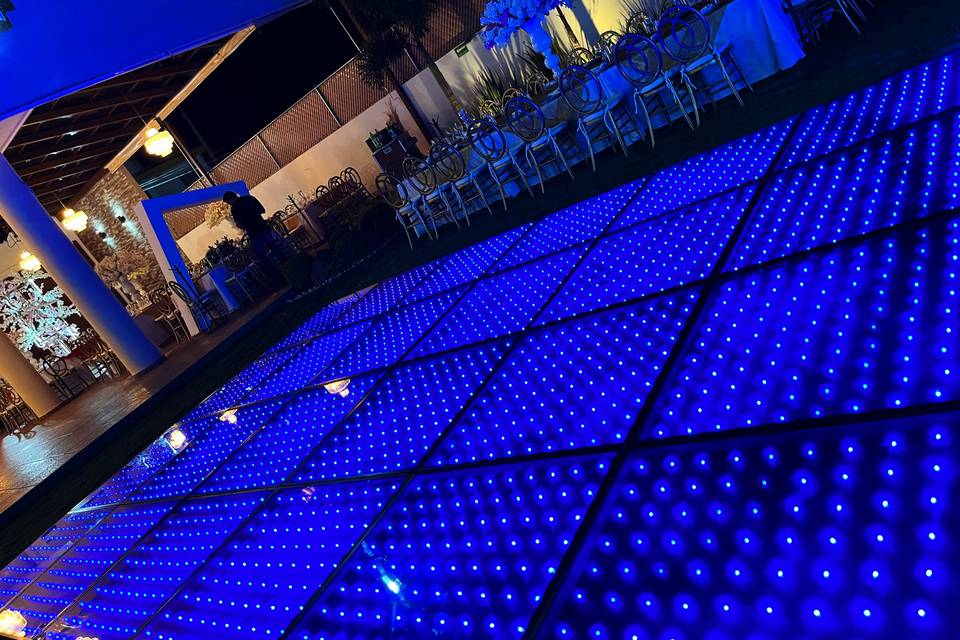 Pista de baile led