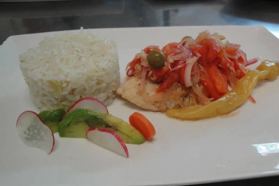 Platillos con mariscos