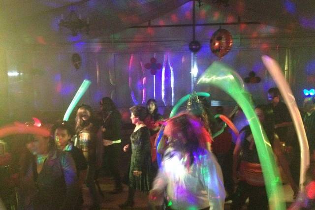 En la fiesta