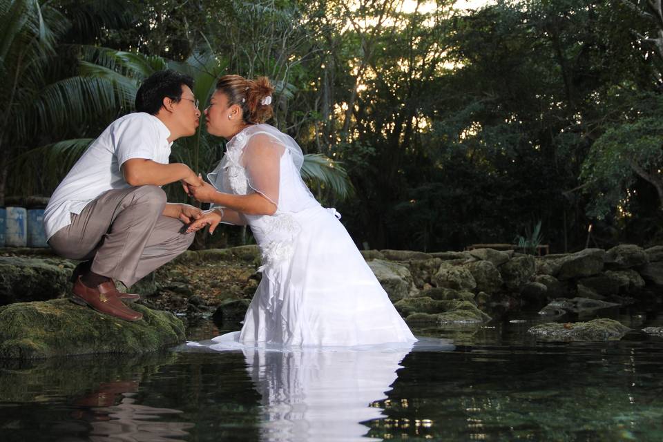 Trash the dress