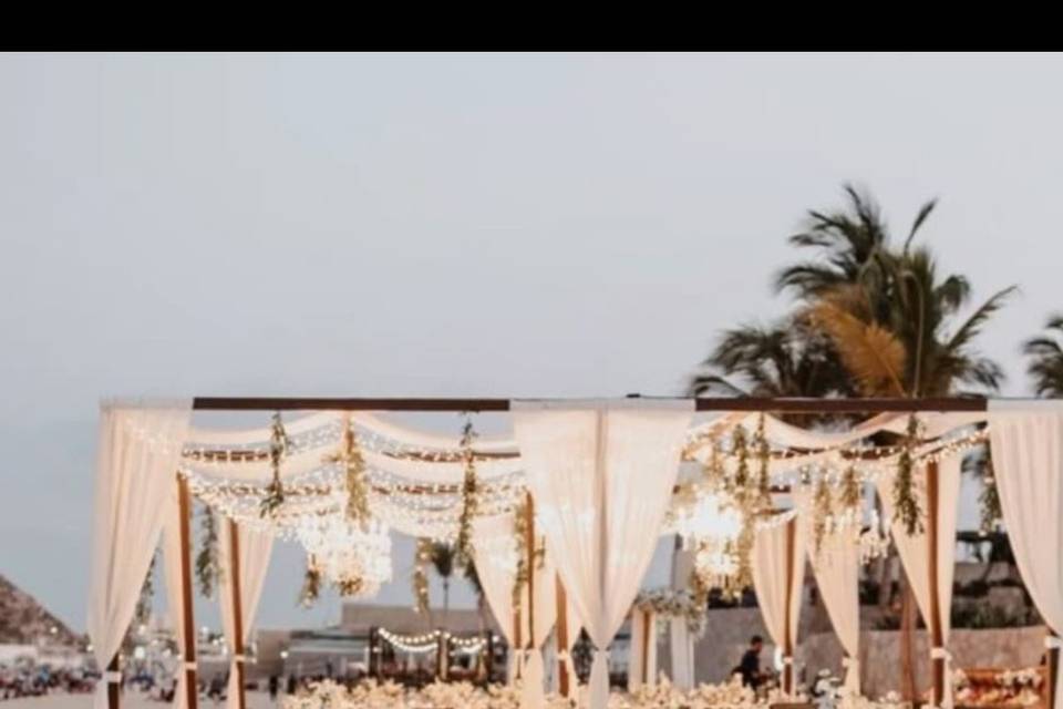 Boda en playa
