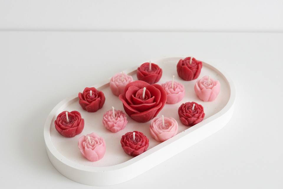 Base rosas aromáticas