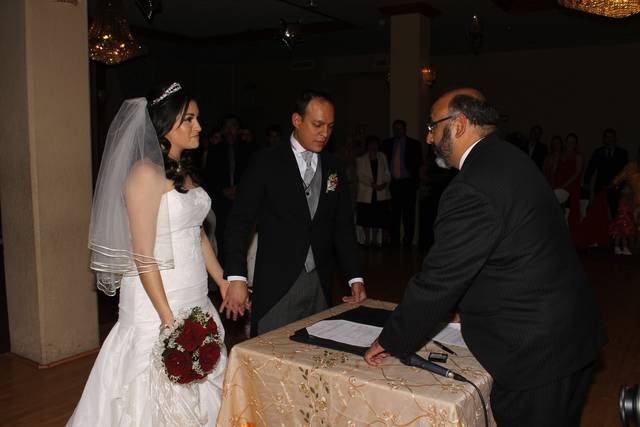 Boda civil Alberto y Vianey