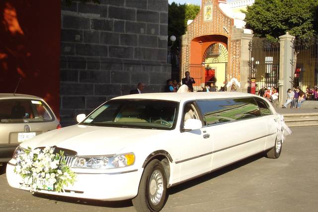 Boda en limusina Cartier