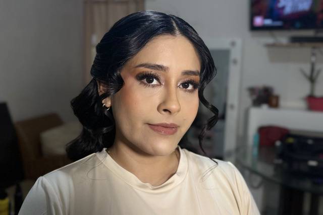 Glam look