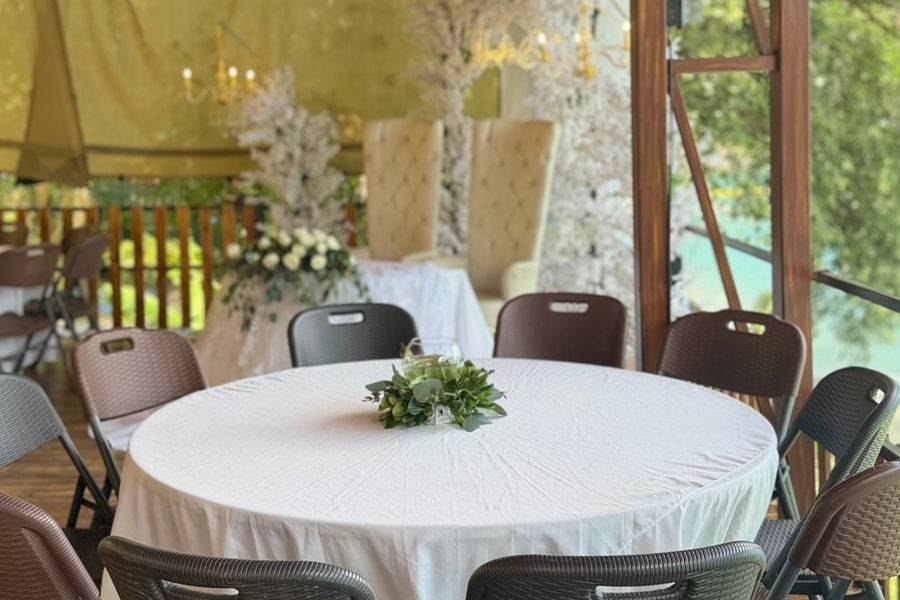 Boda en terraza