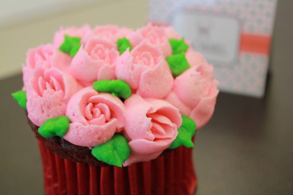 Maxi cupcake floral