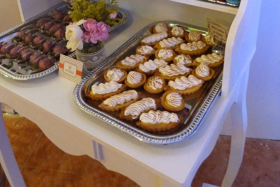 Mesa de postres boda