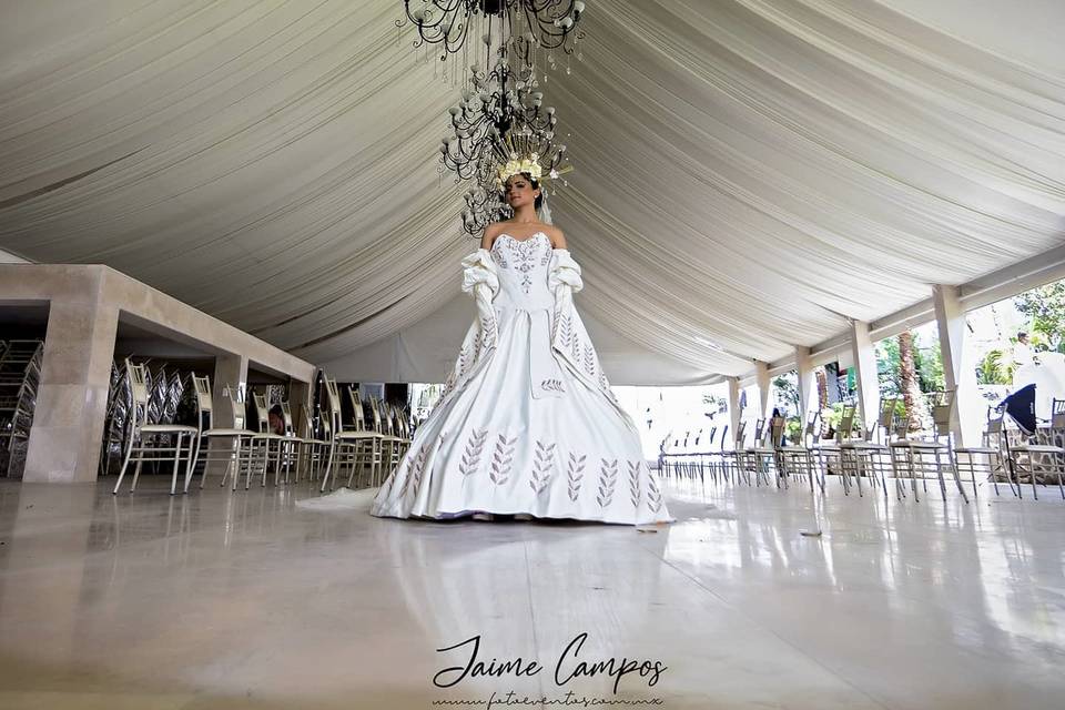 Boda de ensueño, Salón Colibrí