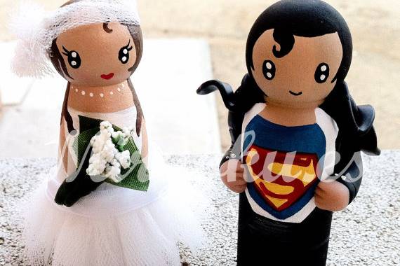 Muñecos de boda