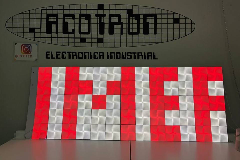 Acotron - Paneles led touch