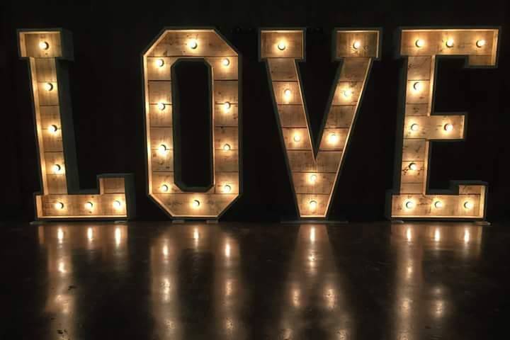 Love - Wood & Letters