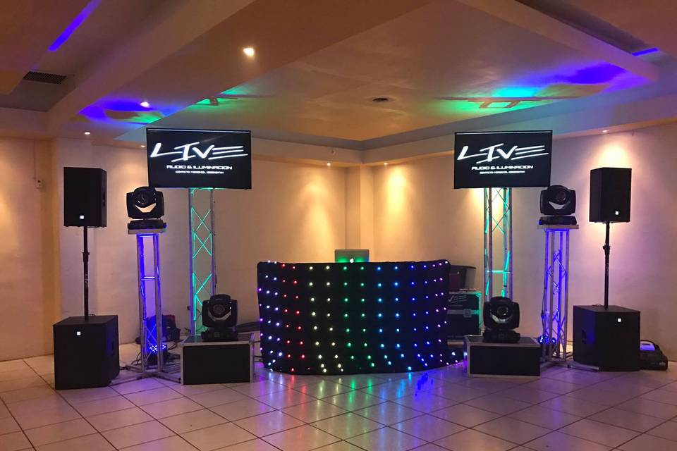 Live Audio & Iluminacion