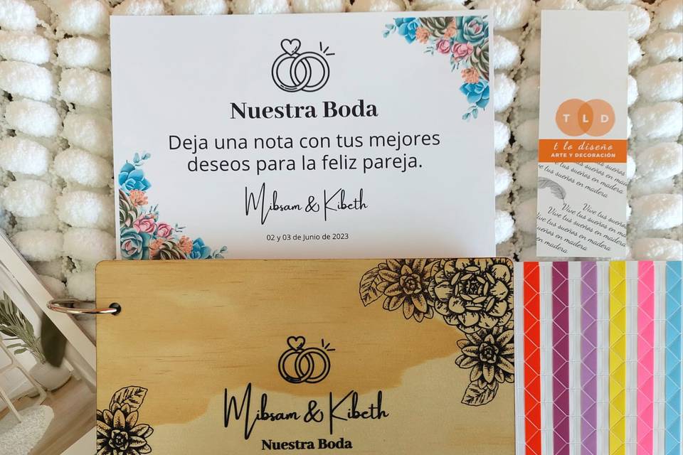 Libro de firmas bodas