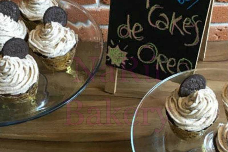 Cup cakes oreo