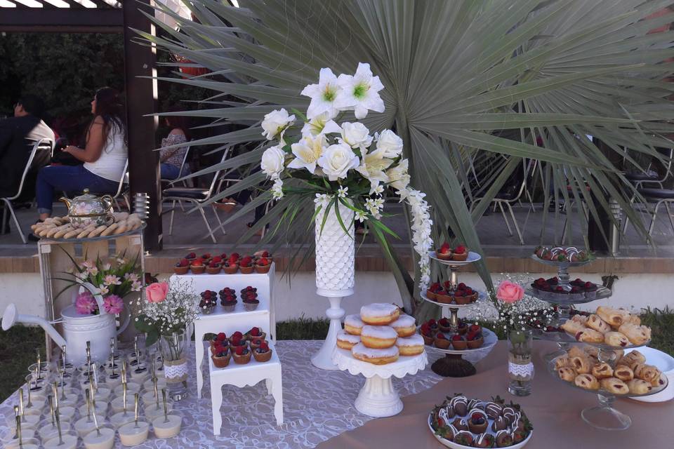 Mesa boda civil