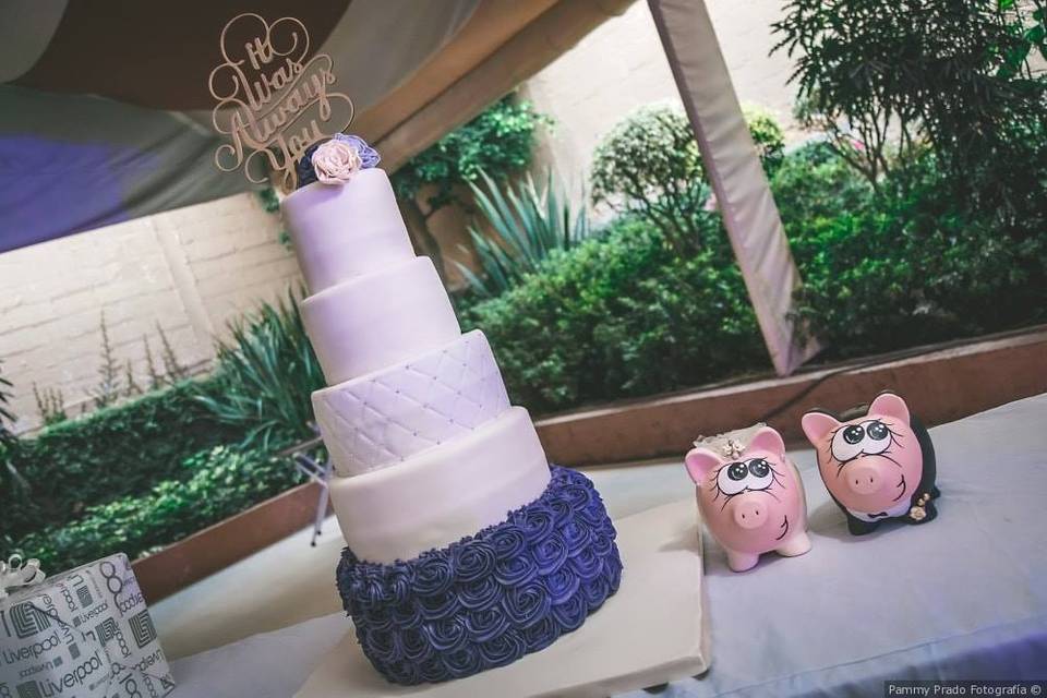 Pastel boda