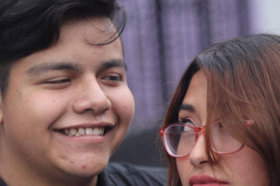 Foto en calle pre boda