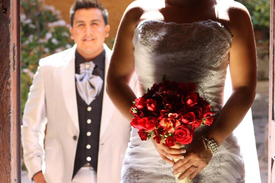 Sesión fotográfica boda