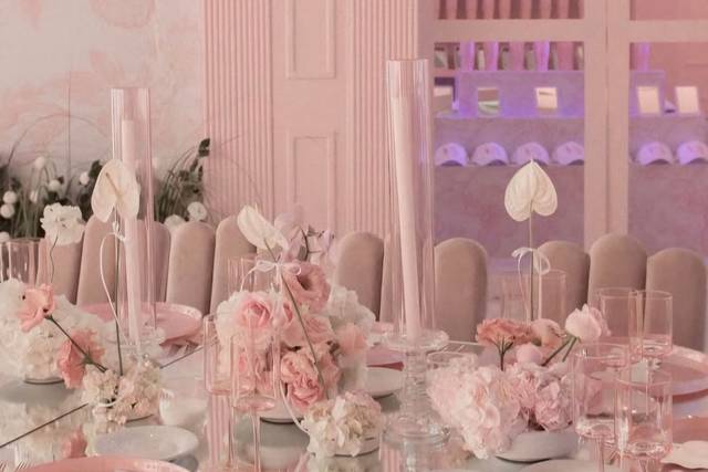 Baby shower en rosa