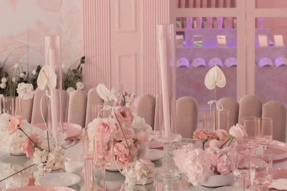 Baby shower en rosa